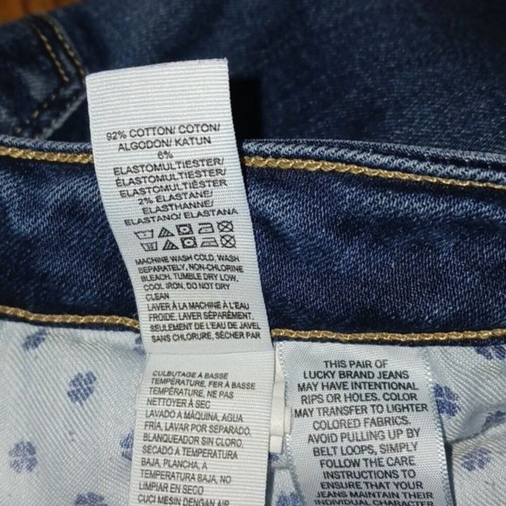 Lucky Brand Womens Jeans Lolita Skinny Medium Wash Stretch Denim Pants Size 4 - Picture 9 of 11